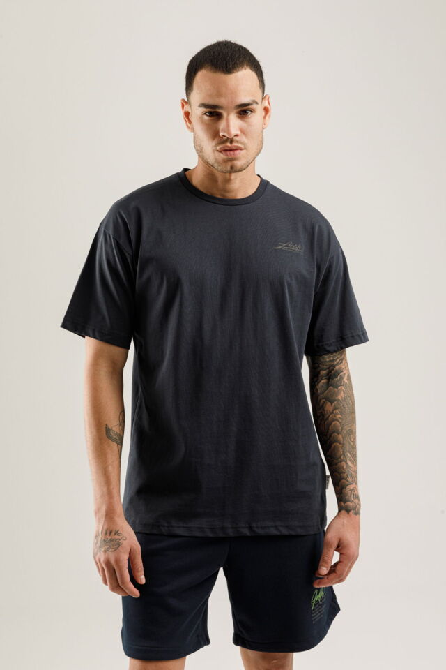 19161 - Bej - Men's Oversize T-shirt