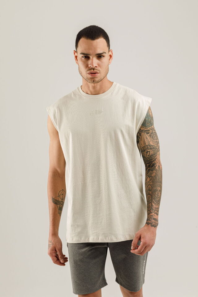 21032 - Beige - Men's Tank Top