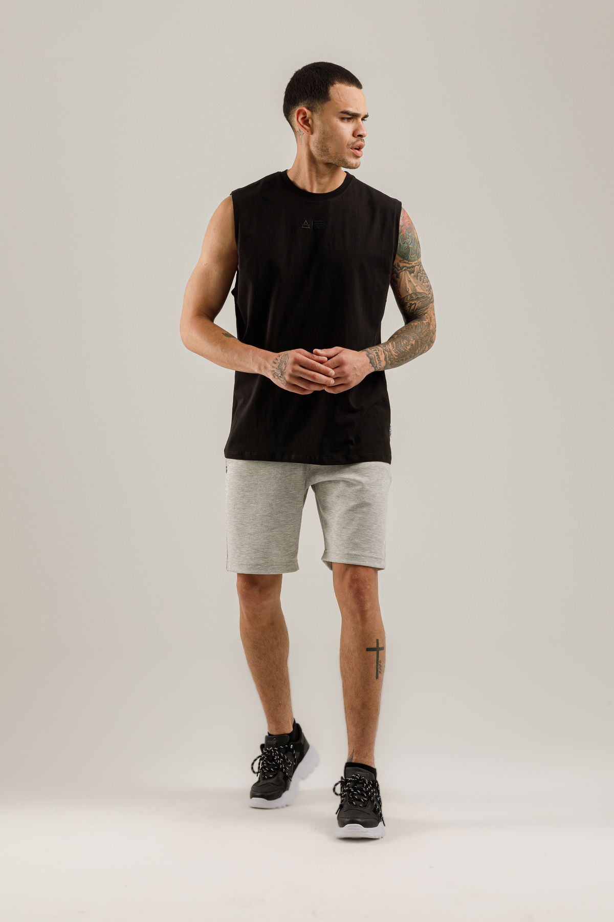 21032 - Black - Men's Tank Top