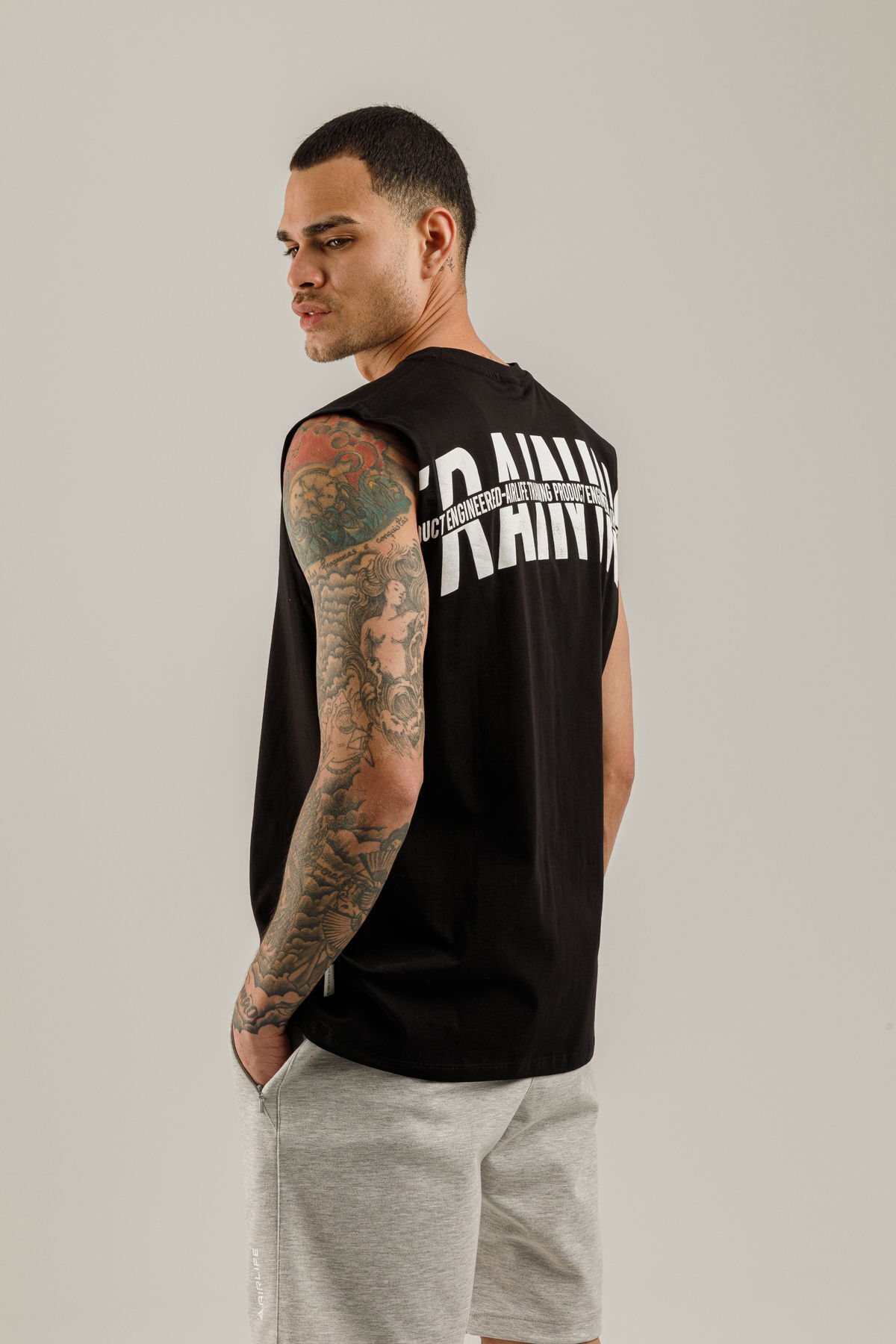 21032 - Black - Men's Tank Top