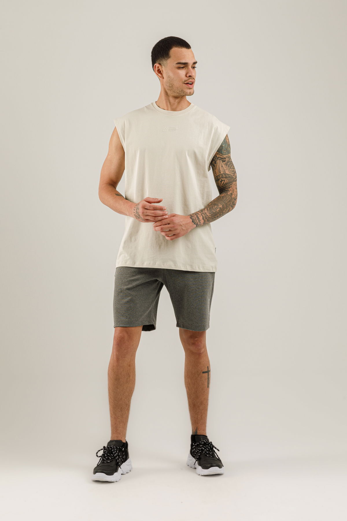 21032 - Beige - Men's Tank Top