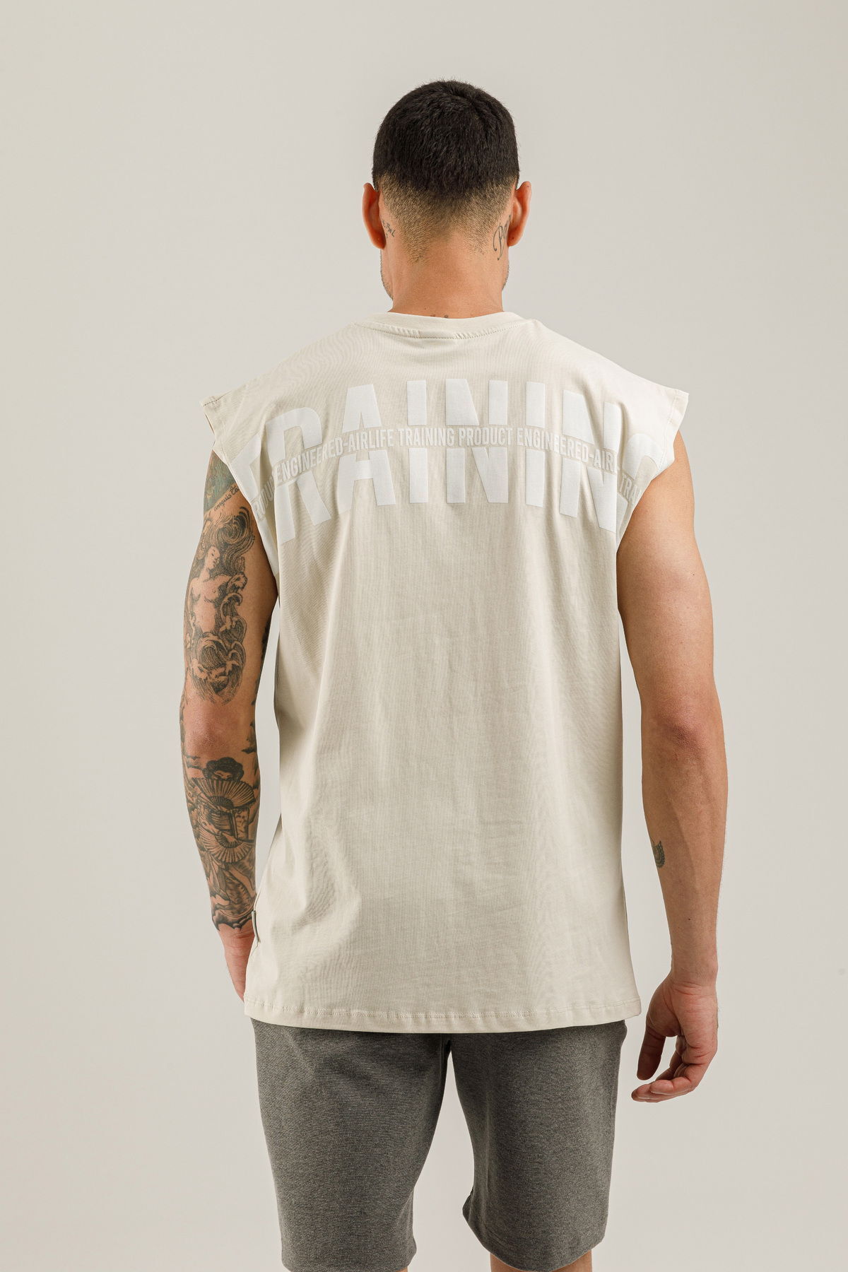 21032 - Beige - Men's Tank Top