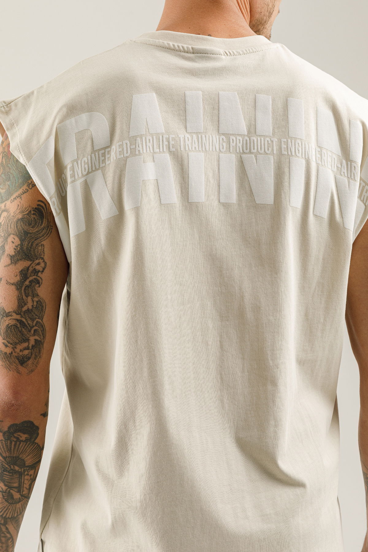 21032 - Beige - Men's Tank Top