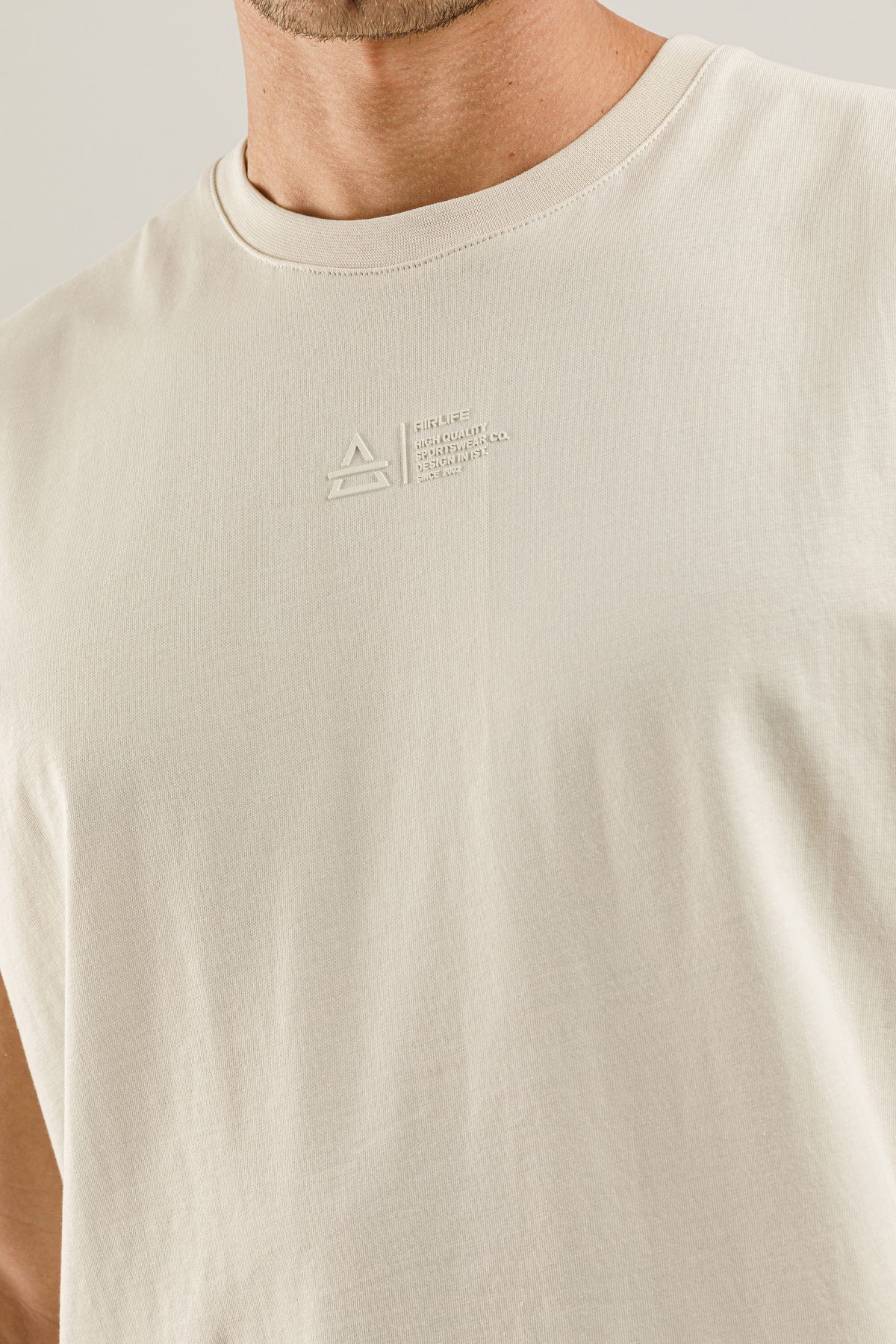 21032 - Beige - Men's Tank Top
