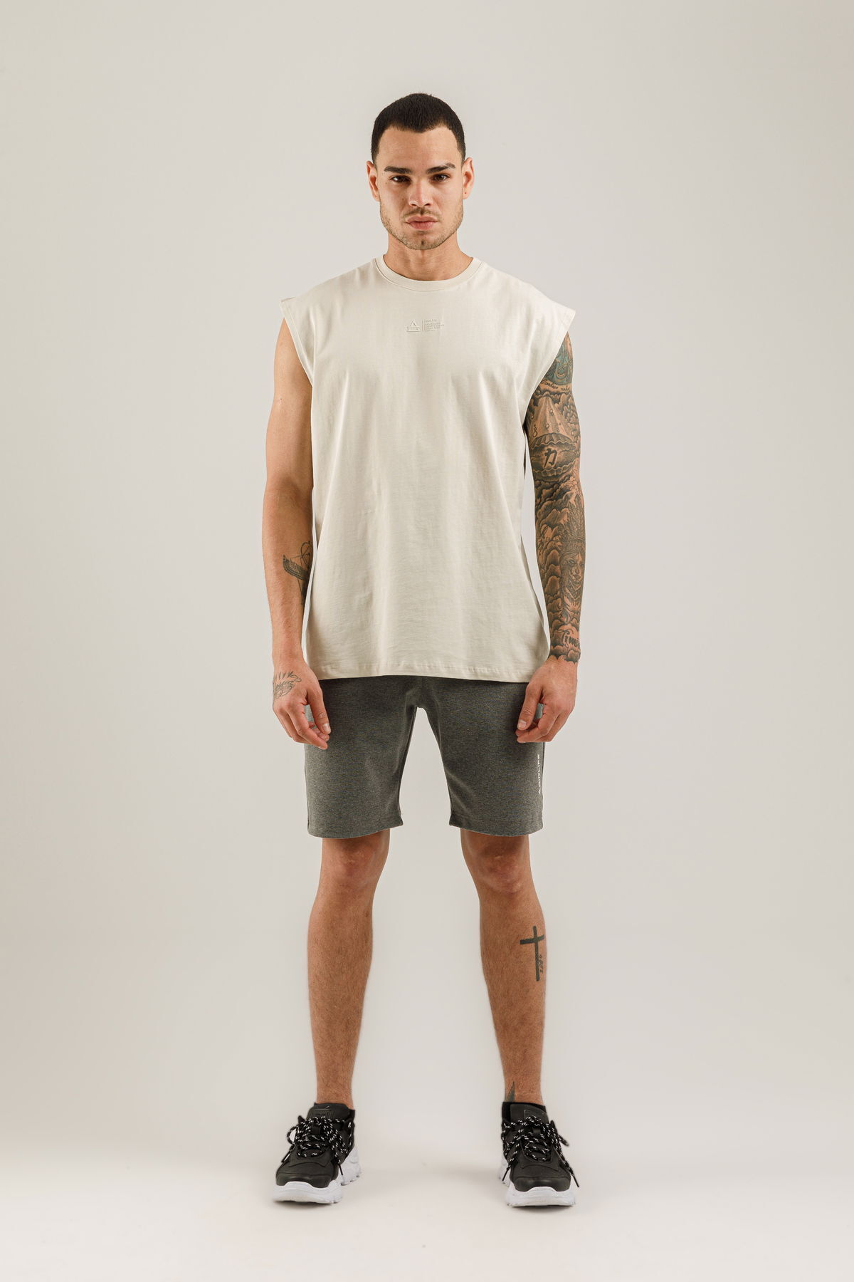21032 - Beige - Men's Tank Top