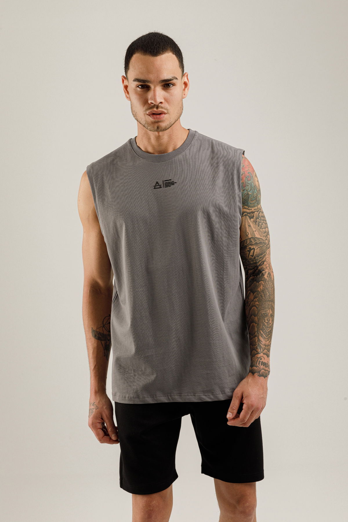21032 - Smoked - Men's Tank Top