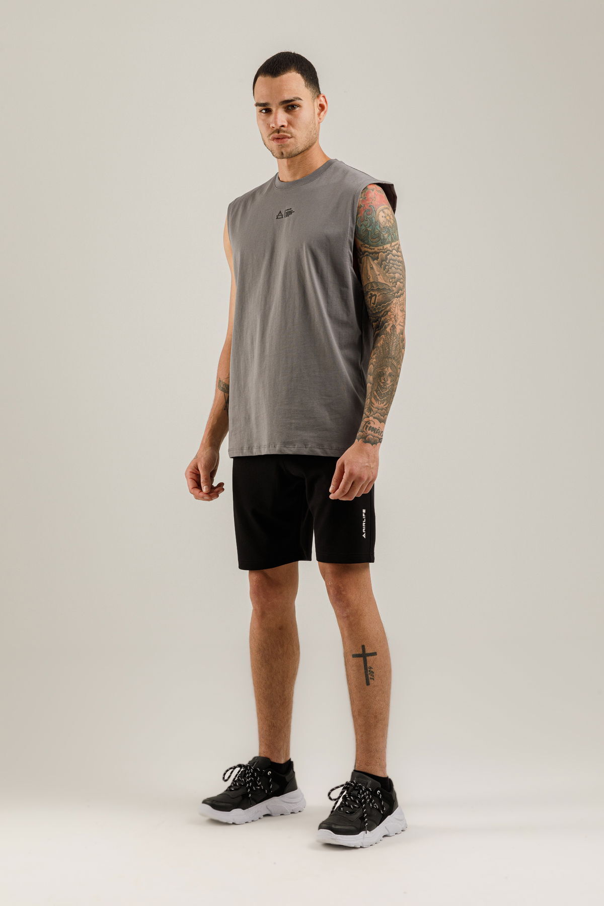 21032 - Smoked - Men's Tank Top