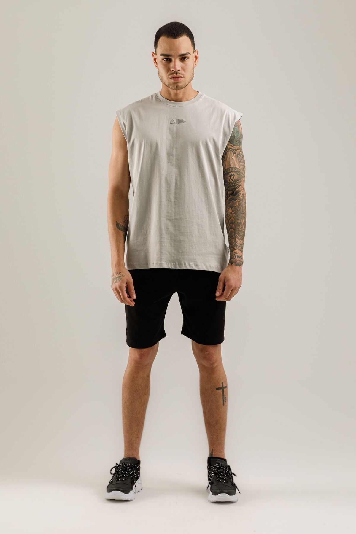 21032 - Gray - Men's Tank Top