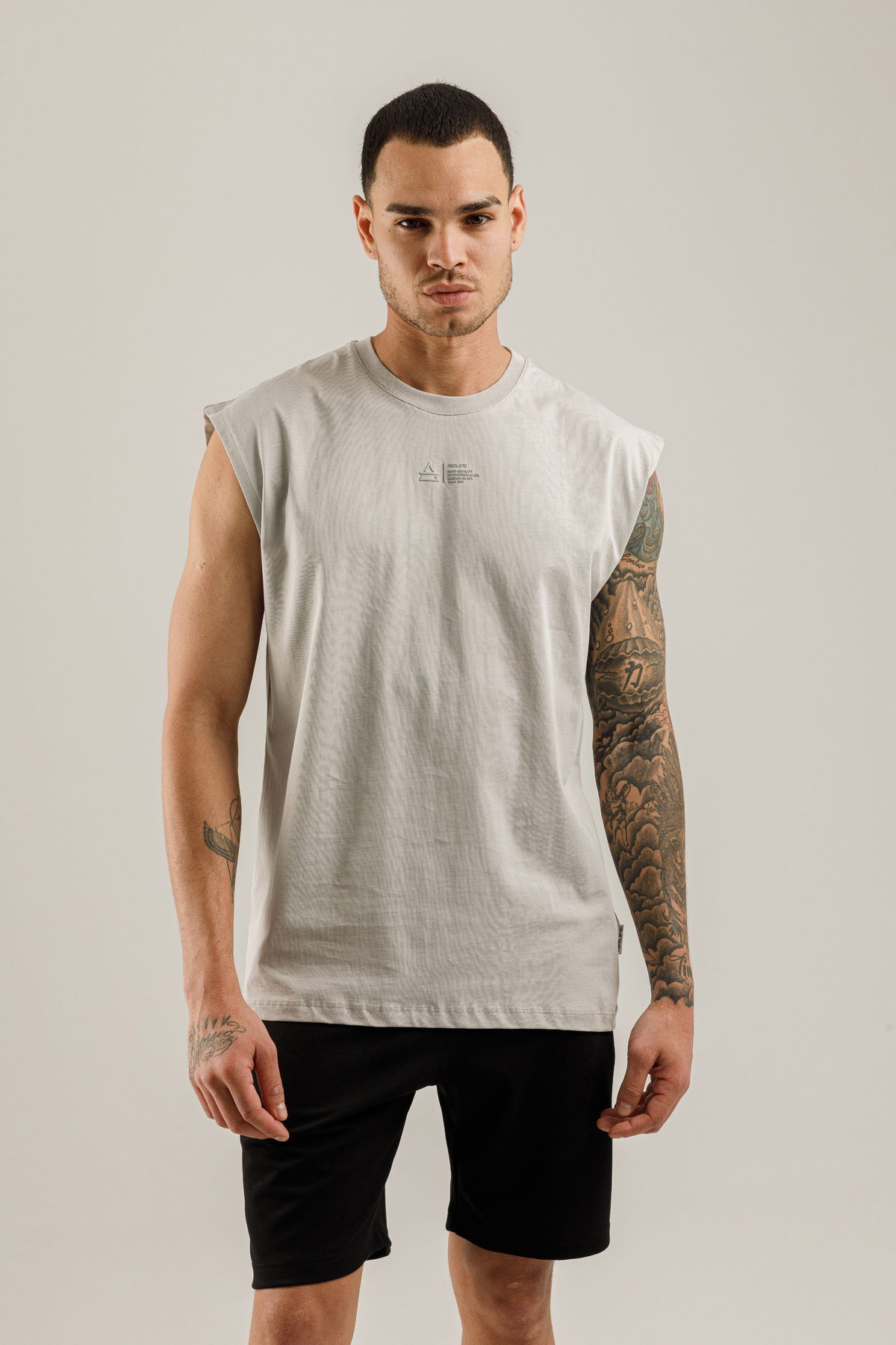21032 - Gray - Men's Tank Top