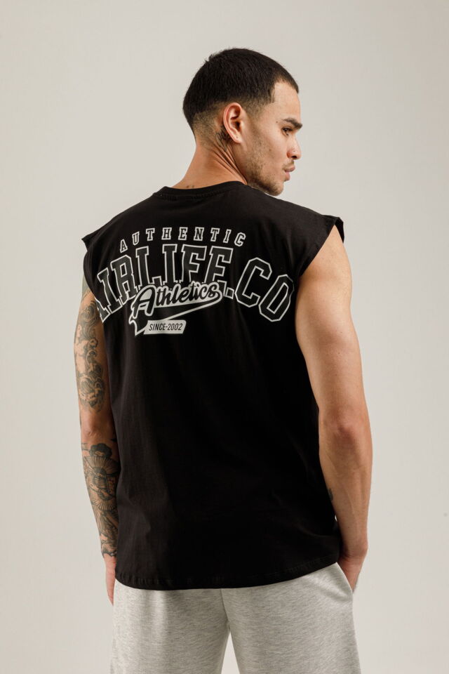 21033 - Black - Men's Tank Top