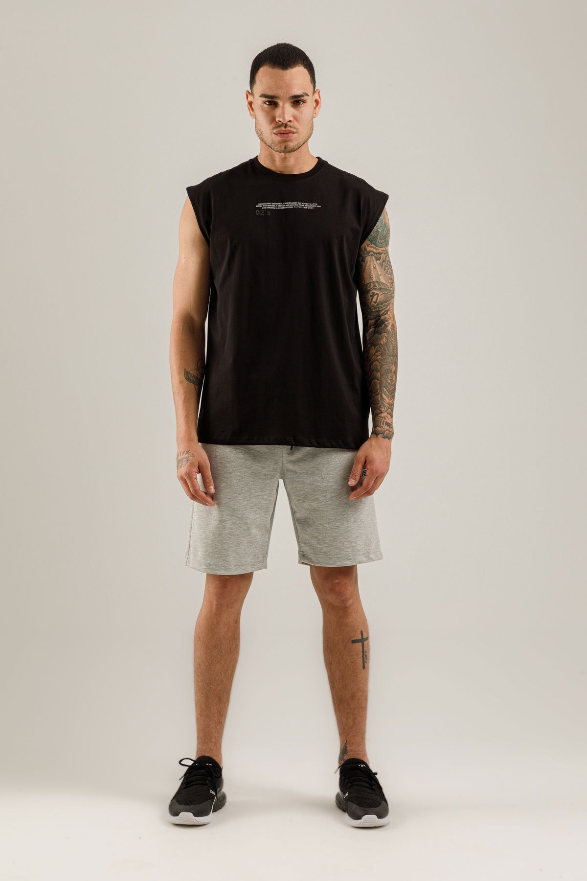 21033 - Black - Men's Tank Top