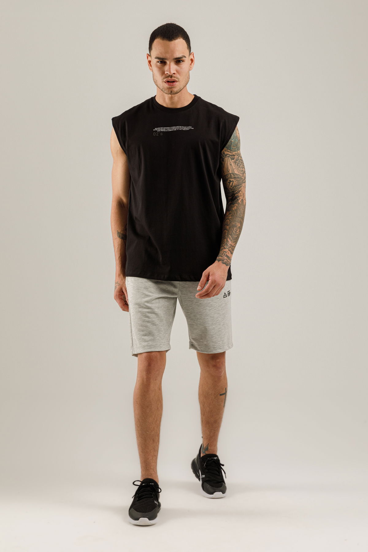 21033 - Black - Men's Tank Top