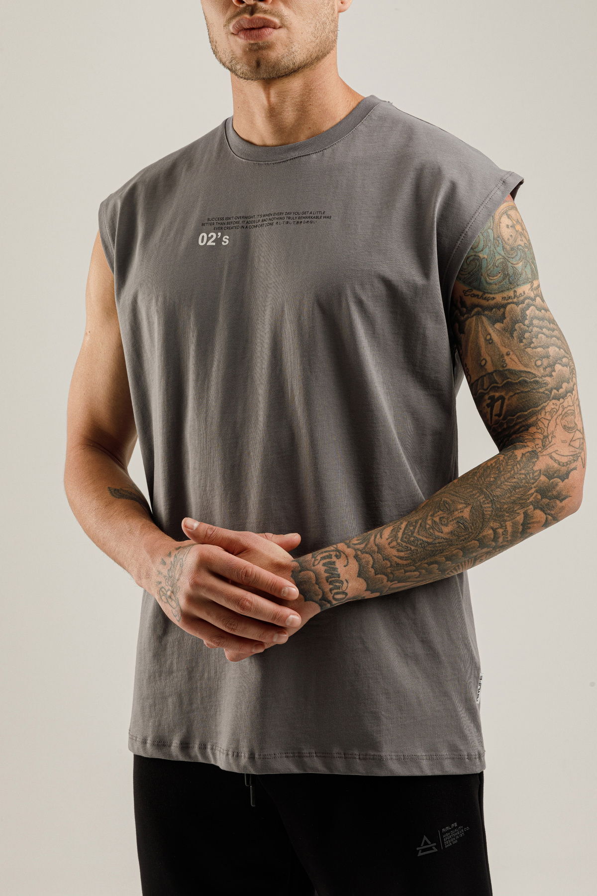 21033 - Smoked - Men's Tank Top