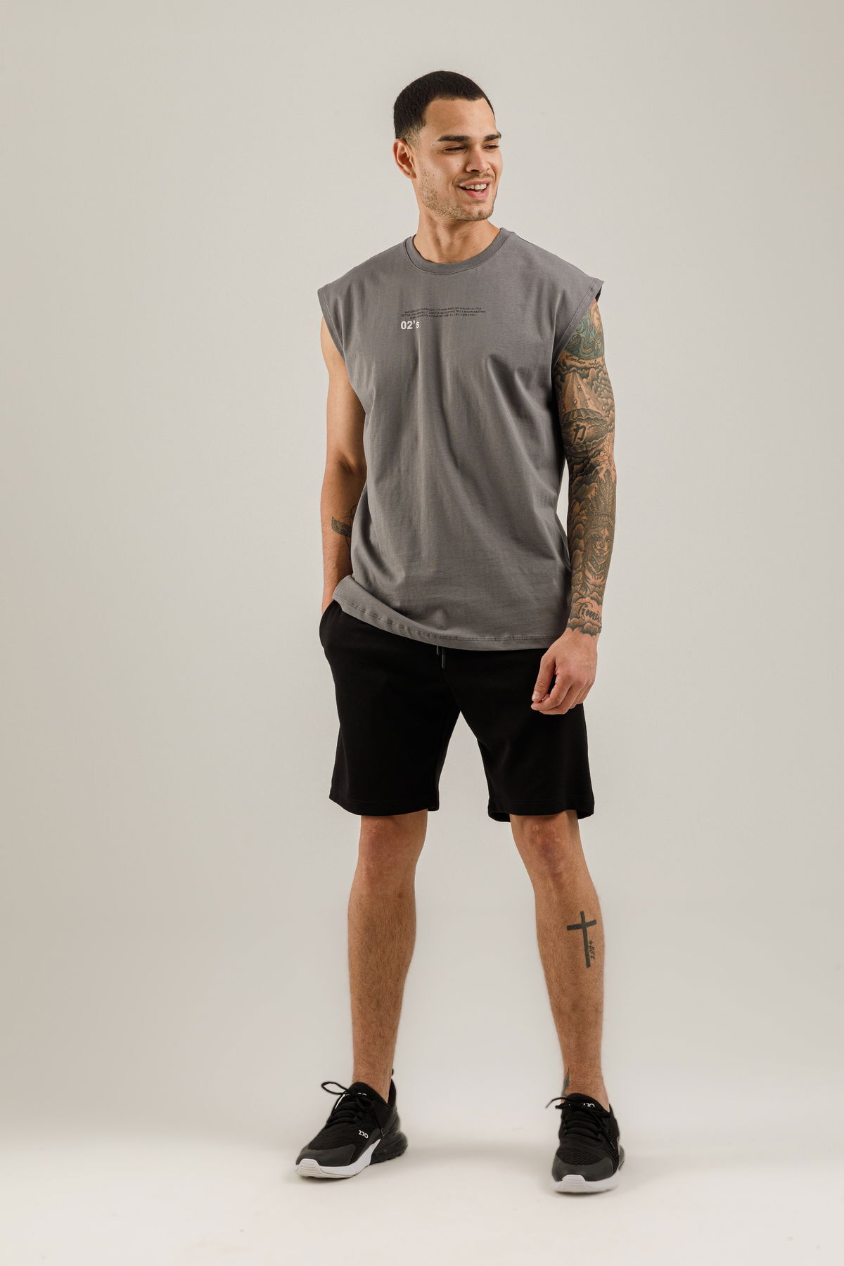 21033 - Smoked - Men's Tank Top