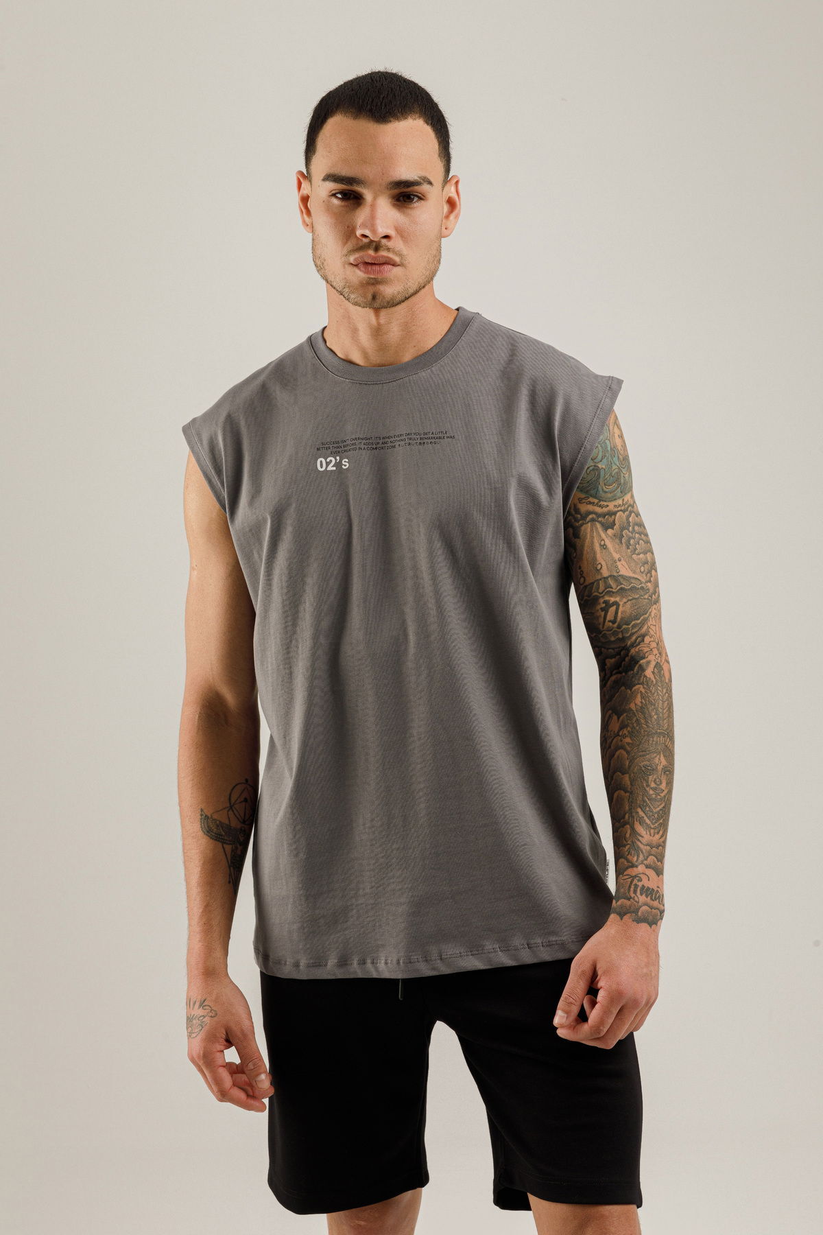 21033 - Smoked - Men's Tank Top