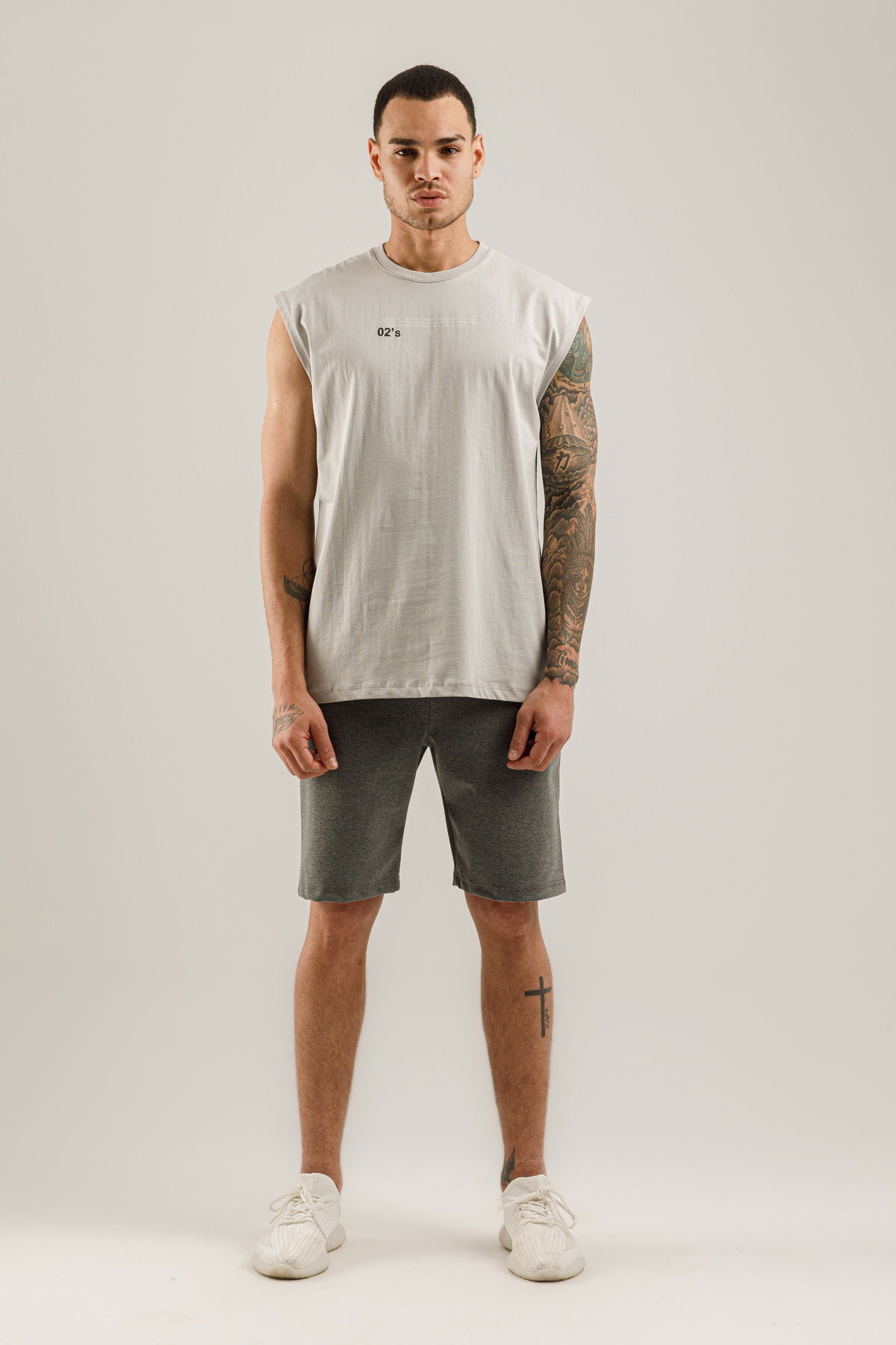21033 - Gray - Men's Tank Top