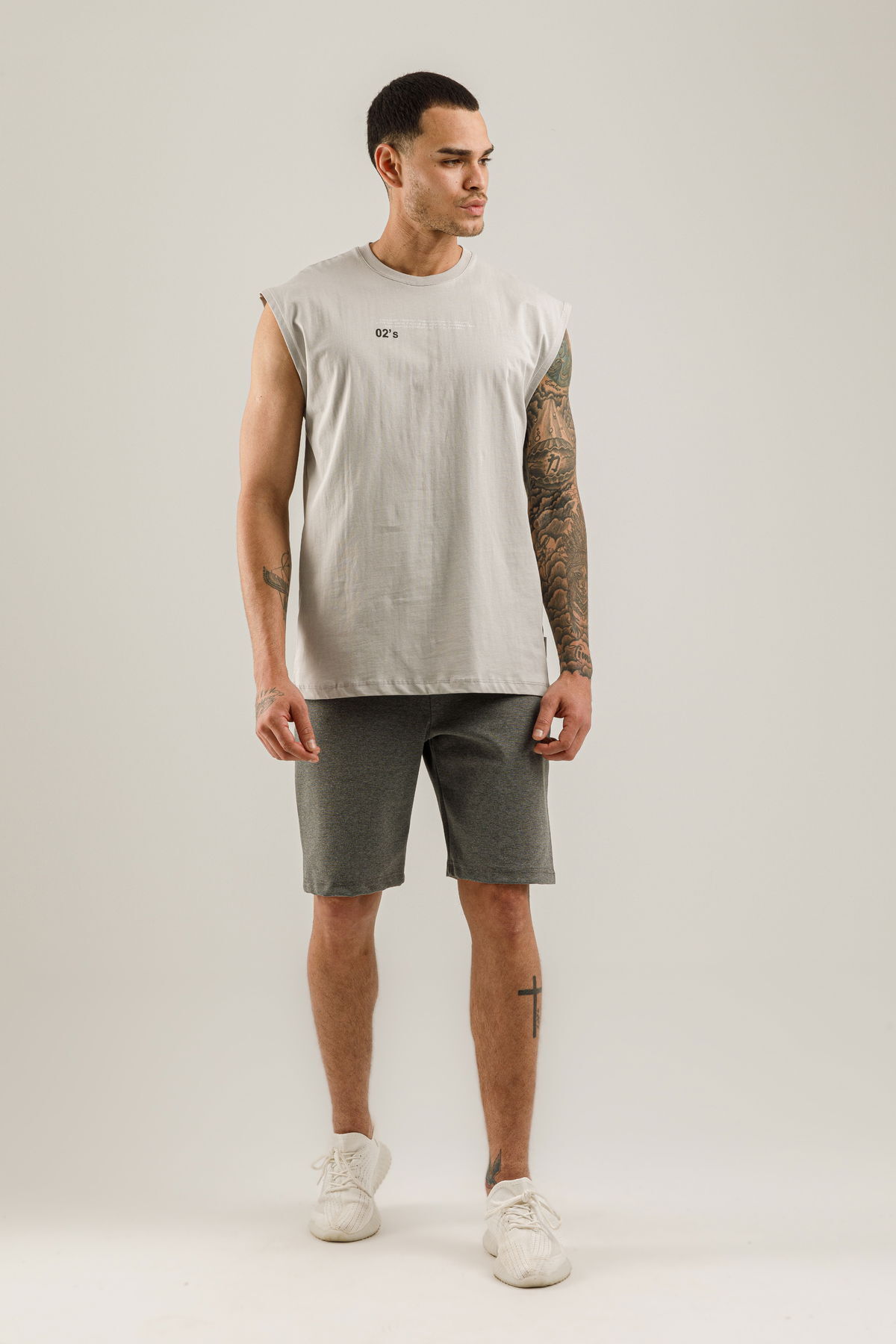 21033 - Gray - Men's Tank Top