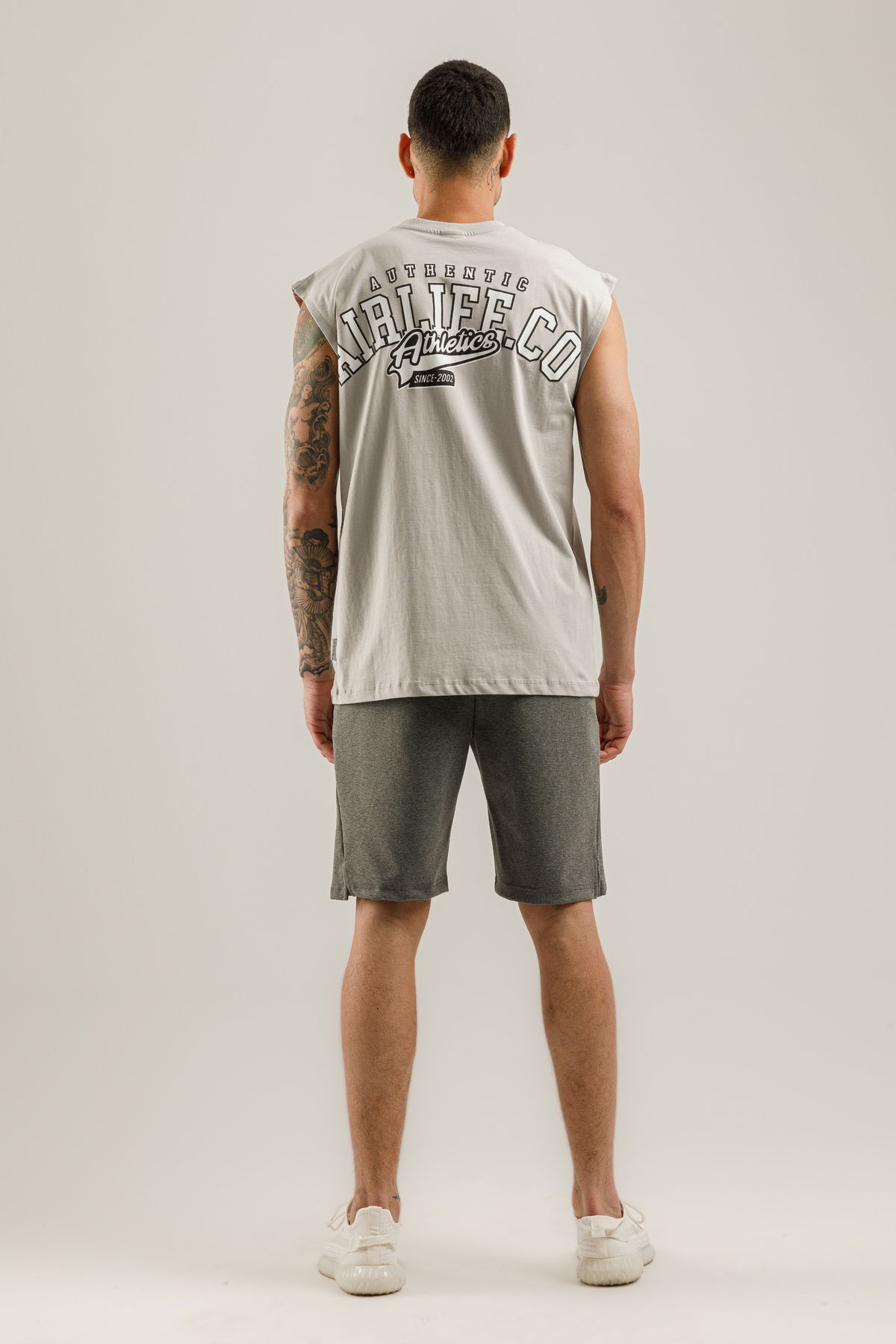 21033 - Gray - Men's Tank Top