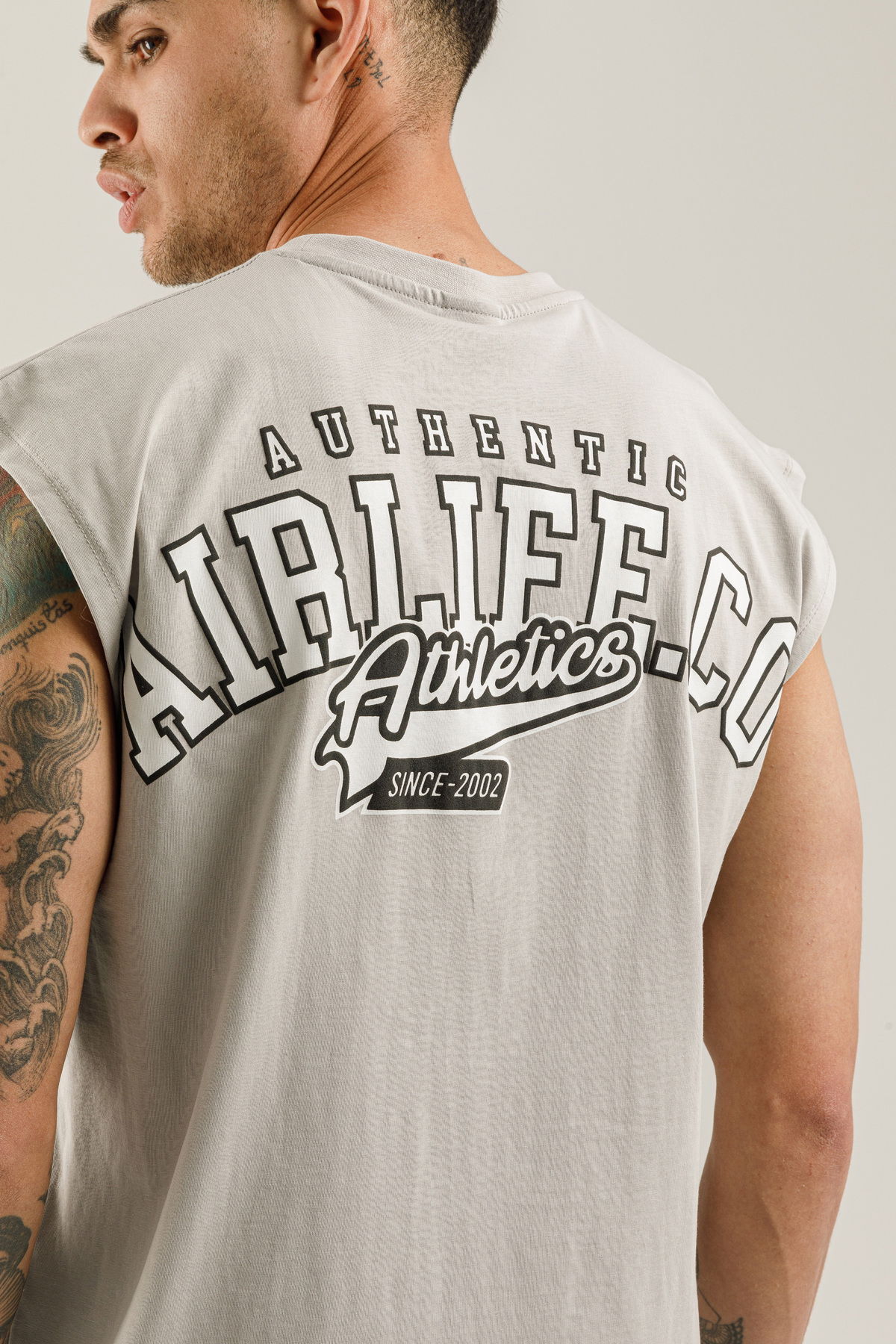 21033 - Gray - Men's Tank Top