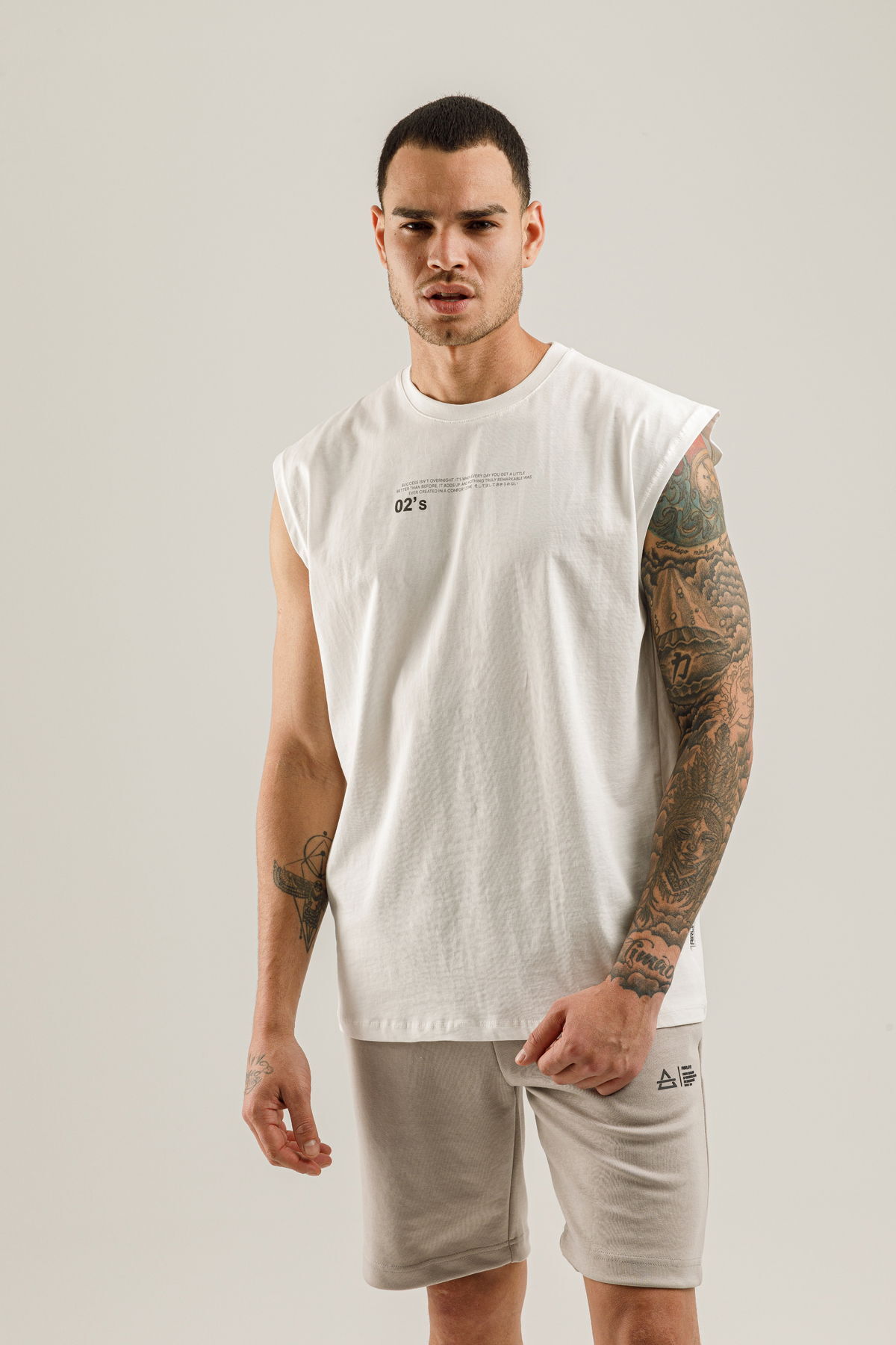 21033 - White - Men's Tank Top